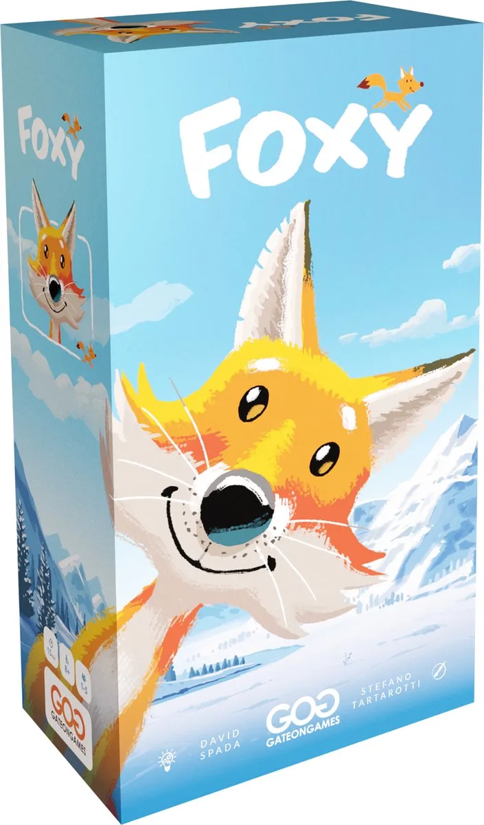 Foxy - Nederlandstalig Geheugenspel from Gateon Games – box