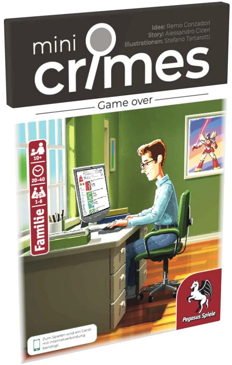 Mini Crimes S1 - The End of the Games de Gateon Games – boîte