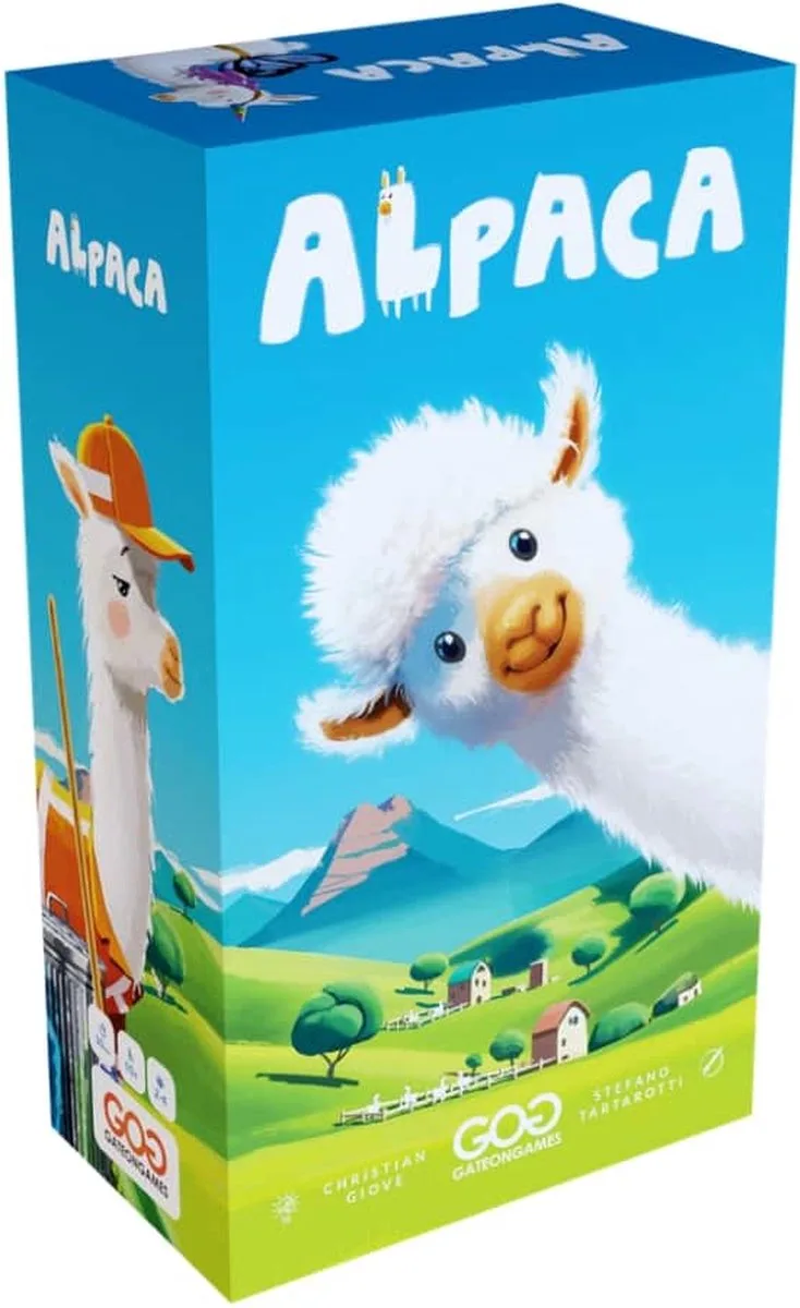 ALPACA NL - Geronimo Games - vanaf 10 jaar oud - van 2 tot 4 spelers - Competitief deck-building spel voor alle spelers från Geronimo Games – kartong