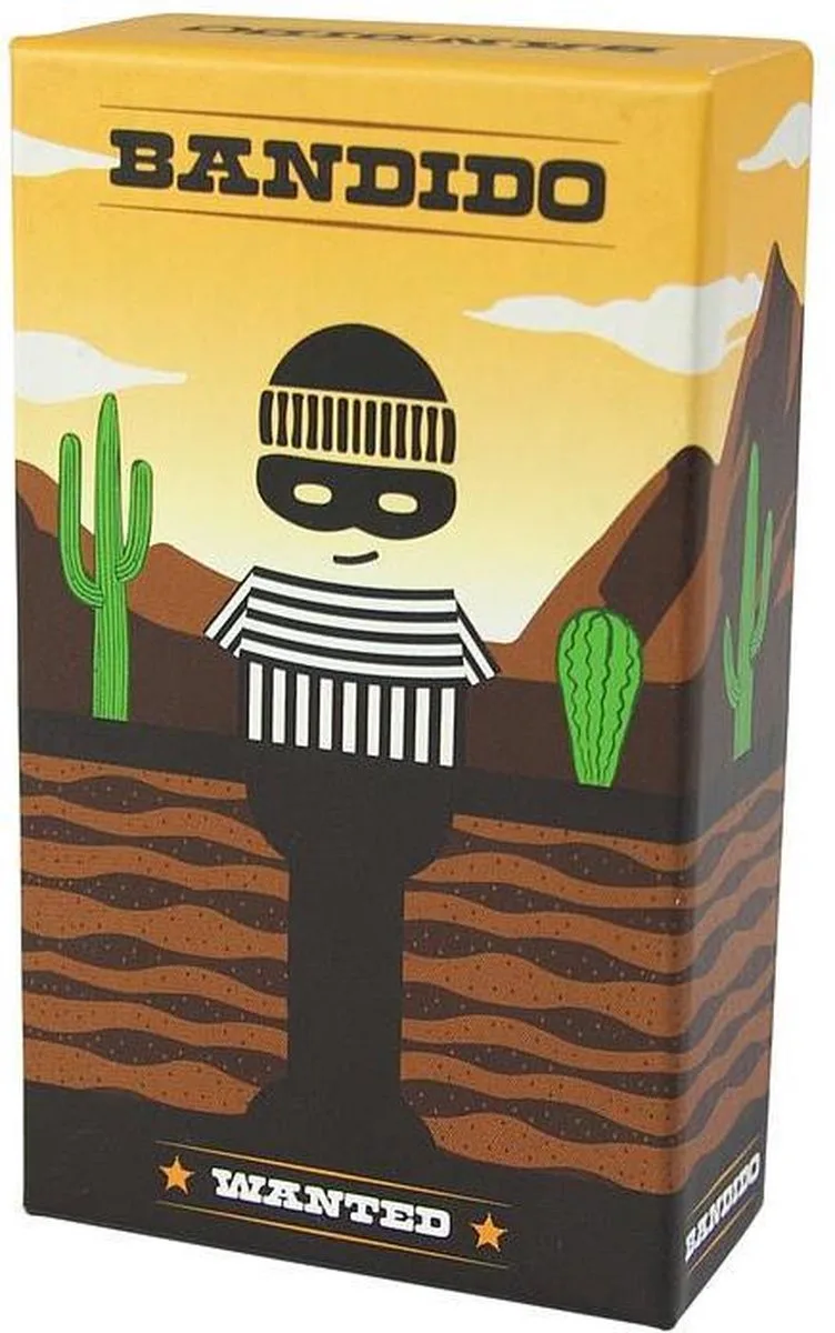 Bandido - Geronimo Games - Helvetiq - pocketspel - vanaf 6 jaar oud - van 1 tot 4 spelers från Geronimo Games – kartong