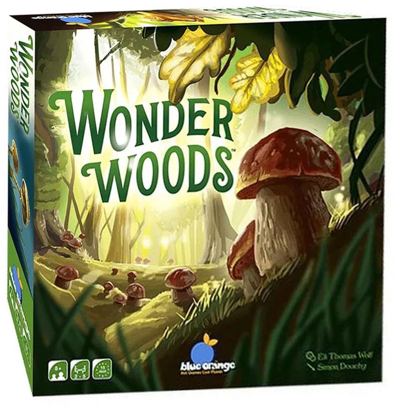 Blue Orange Games - Wonder Woods - Geronimo Games - Bordspel - 2-5 spelers - Vanaf 8 jaar från Geronimo Games – kartong