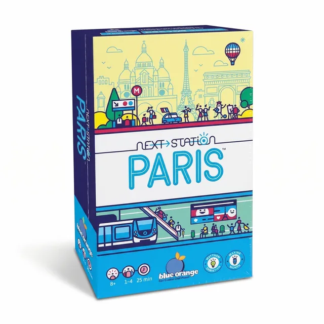 Blue Orange - Next Station Paris - Kaartspel - Vanaf 8 jaar oud - van 2 tot 4 spelers
