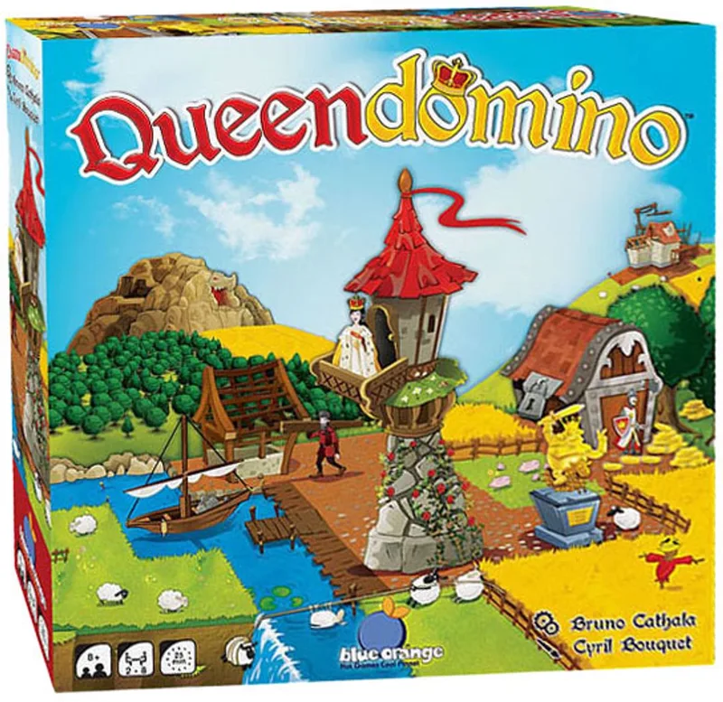 Blue Orange Queendomino Bordspel Strategie fra Geronimo Games – æske