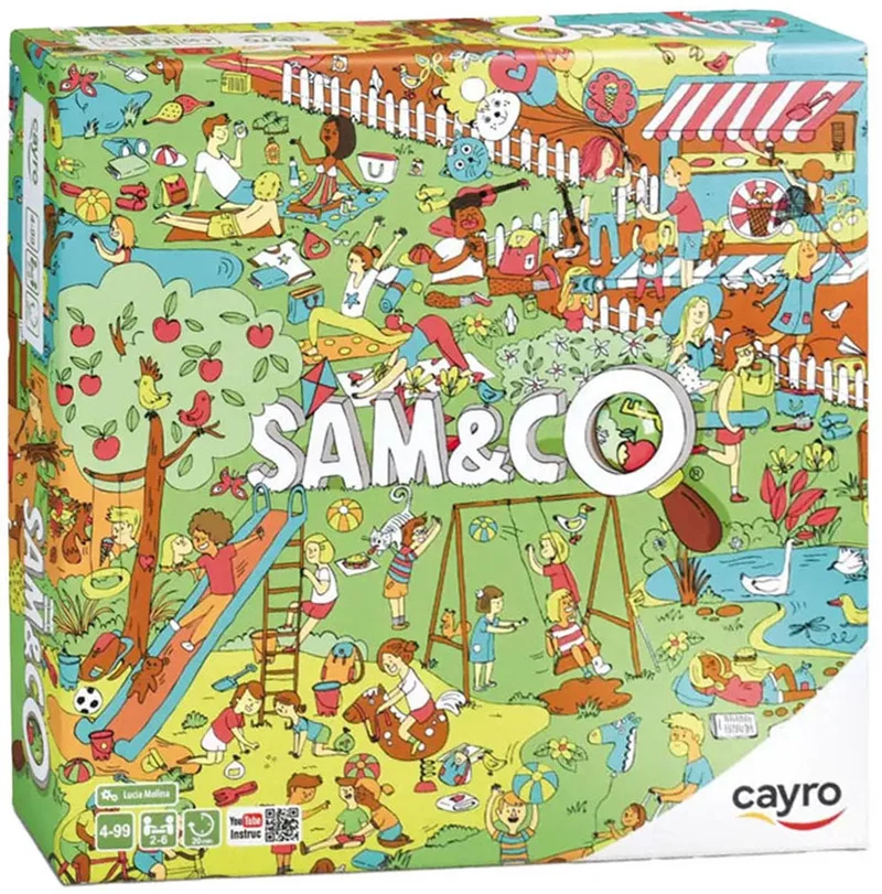 Bordspel Cayro Sam The Villain van Geronimo Games – doos