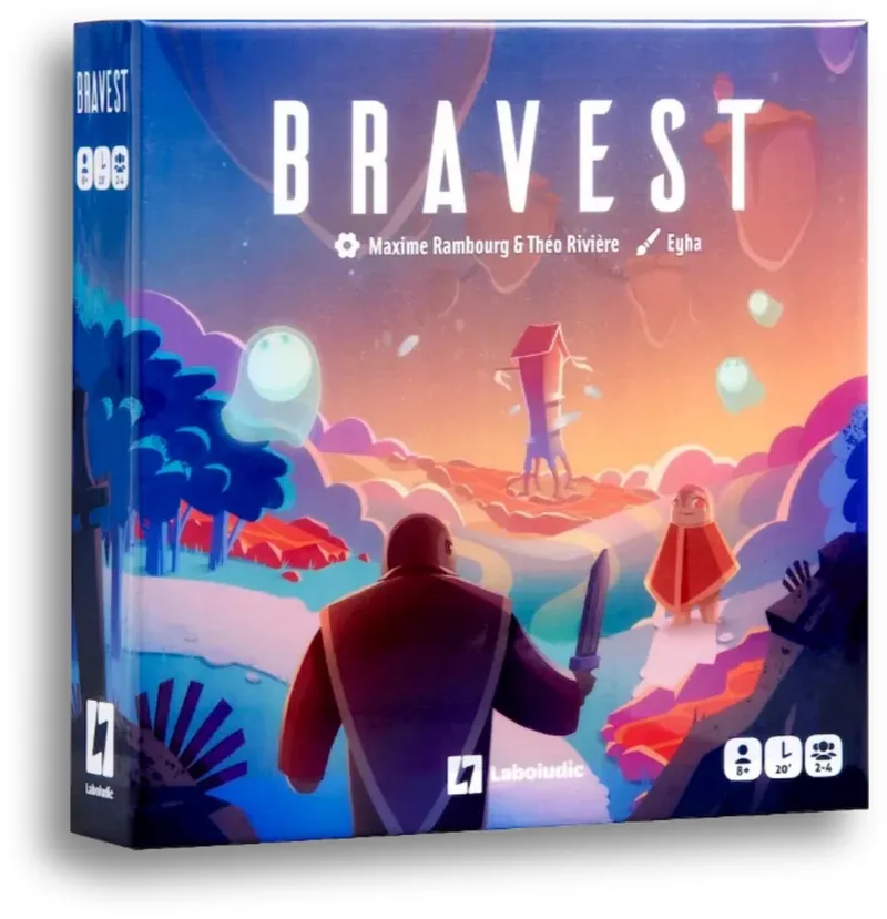 Bravest - Strategisch Bordspel - Familiespel - Kort Spelletje fra Geronimo Games – æske