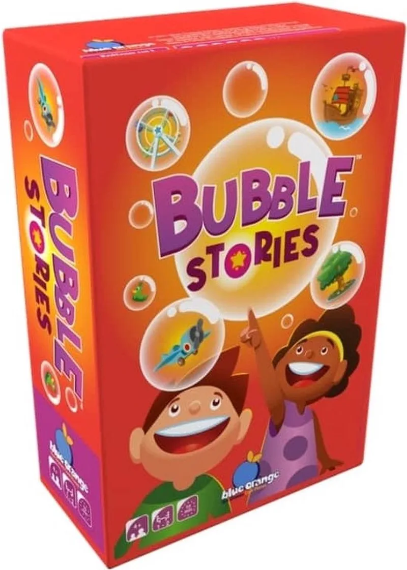 Bubble Stories - Geronimo Games - Blue Orange - Kaartspel - 1 tot 2 spelers - vanaf 4 jaar oud fra Geronimo Games – æske