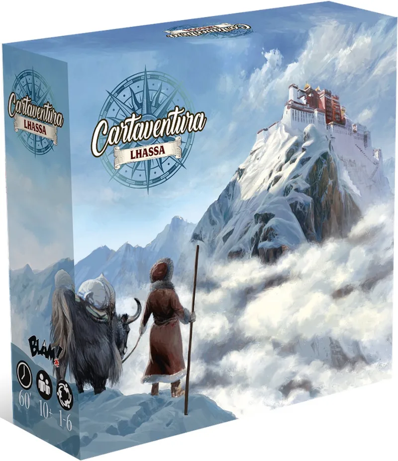 Cartaventura: Lhasa - Kaartspel fra Geronimo Games – æske
