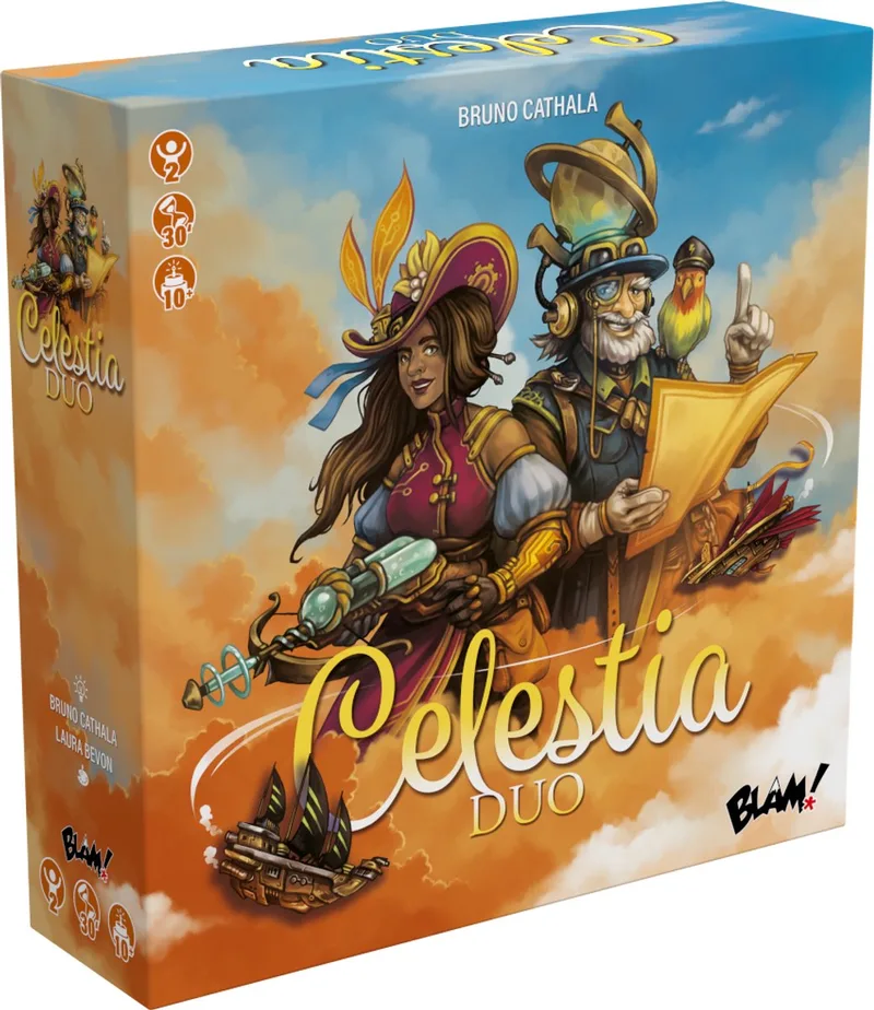 Celestia Duo - Geronimo Games - Bordspel - 2 spelers - Vanaf 10 jaar oud fra Geronimo Games – æske