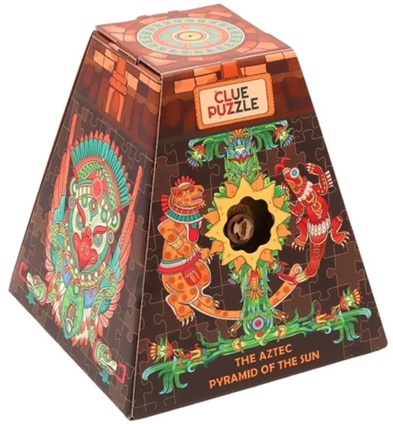 Cluepuzzle - GERONIMO GAMES - IDVENTURE - ESCAPE GAME - PUZZLE - WOOD - 1 SPELER fra Geronimo Games – æske