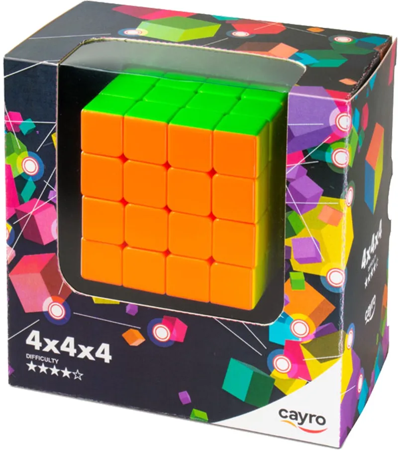 Cube 4x4 - Geronimo Games - -Cayro - Kubus - Puzzel - Geschikt vanaf 6 Jaar de Geronimo Games – boîte