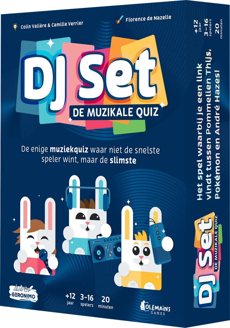 DJ SET från Geronimo Games – kartong