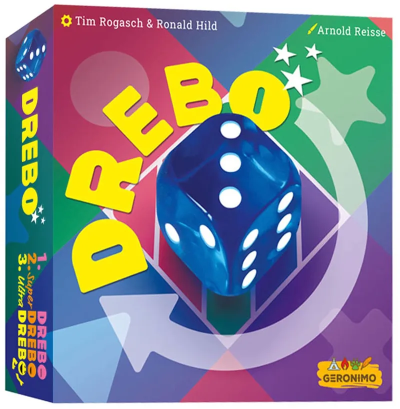 Drebo - Dobbelspel from Geronimo Games – box