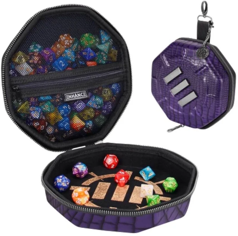 Enhance Gaming Tabletop Collector's Edition Dice Case Purple. from Geronimo Games, Meerkleurig edition – box