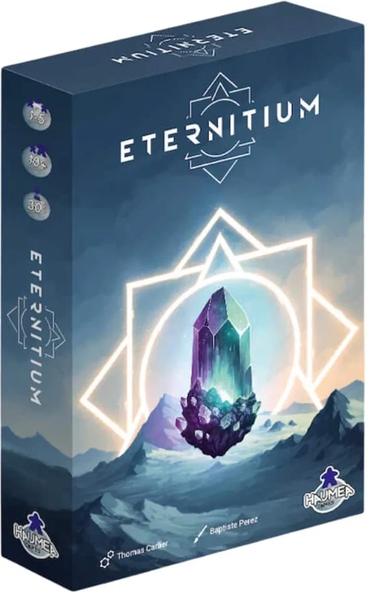 Eternitium - Geronimo Games - Haumea - Kaartspel - vanaf 10 jaar oud - van 1 tot 5 spelers fra Geronimo Games – æske