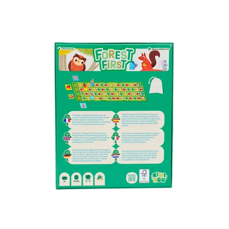 Kiwizou Jeu De Société Forest First de Geronimo Games – boîte 2 sur 5