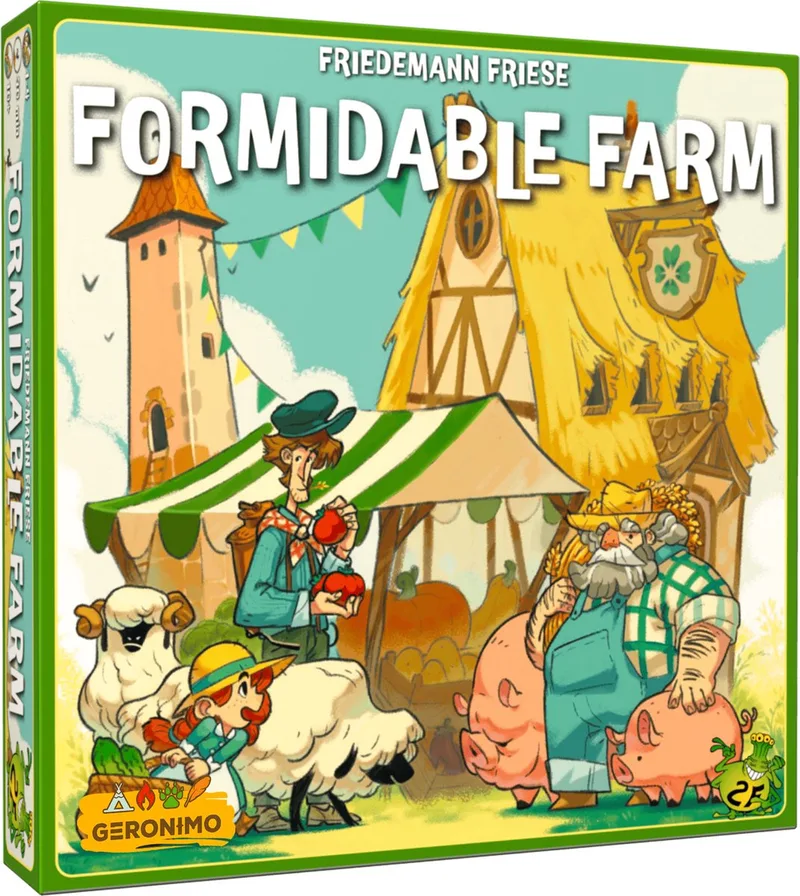 FORMIDABLE FARM - Geronimo Games - Bordspel - vanaf 10 jaar oud - van 1 tot 4 spelers from Geronimo Games – box