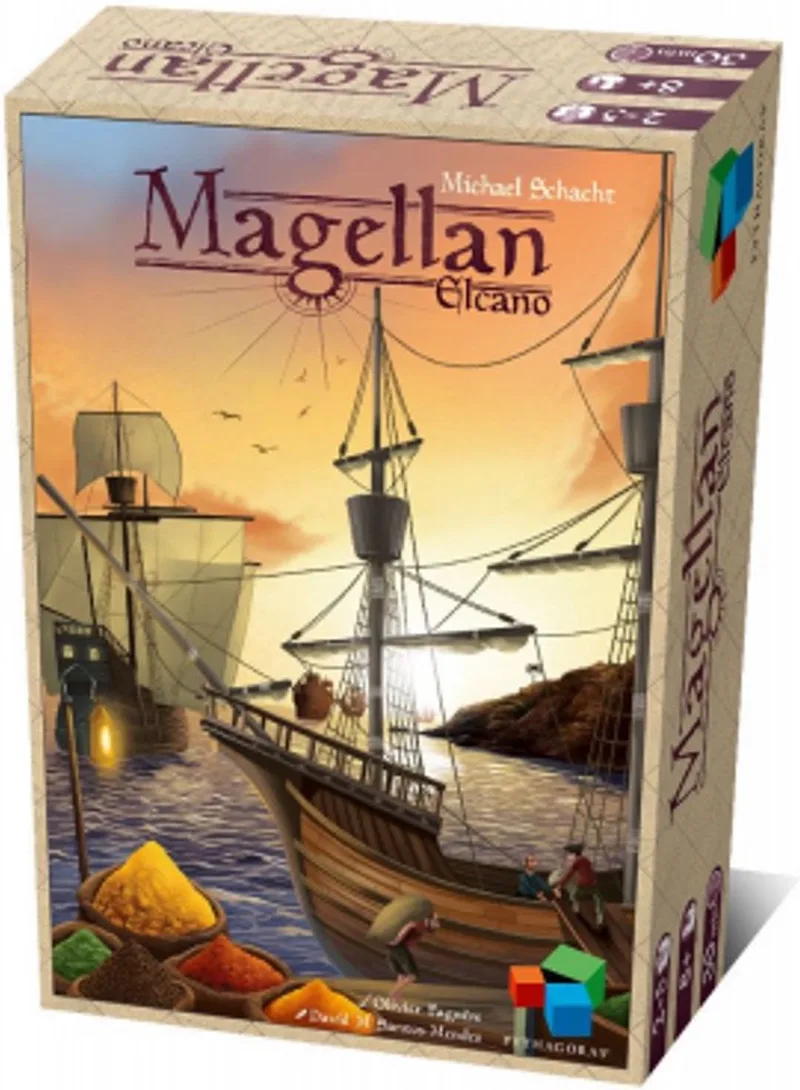 Geek Attitude Games - Magellan Elcano - Strategisch Spel - 2-5 Spelers - Geschikt vanaf 7 Jaar fra Geronimo Games – æske