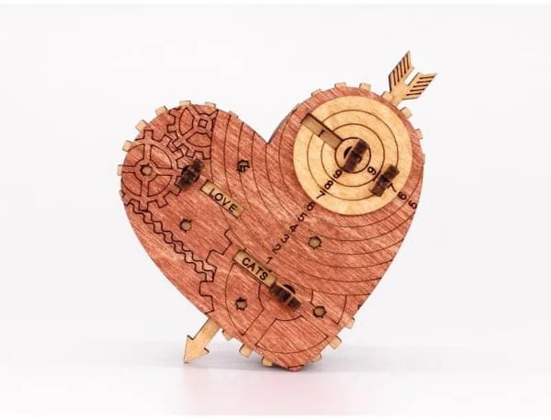 Giftbox Puzzle - Tin Woodman's Heart - secret box - Geronimo Games from Geronimo Games – box