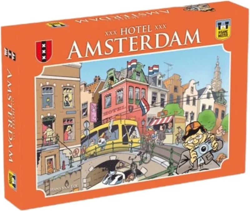 Hotel Amsterdam fra Geronimo Games – æske