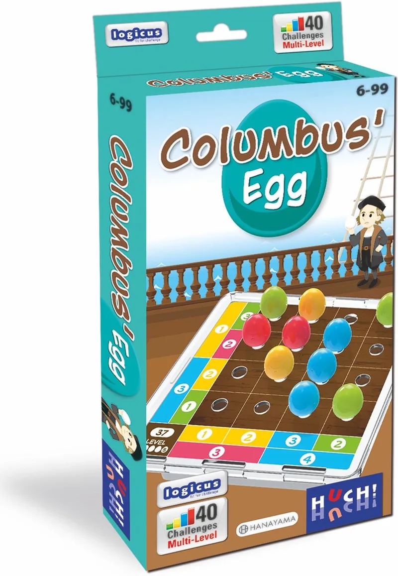 Huch - Columbus Egg Breinbreker from Geronimo Games – box