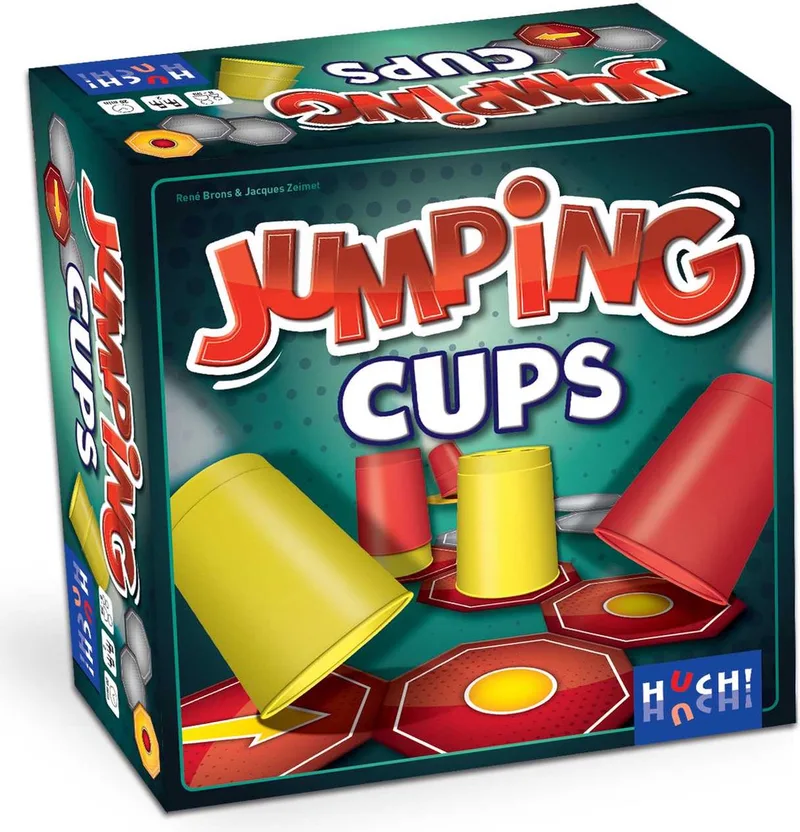 Jumping Cups - Bordspel from Geronimo Games – box