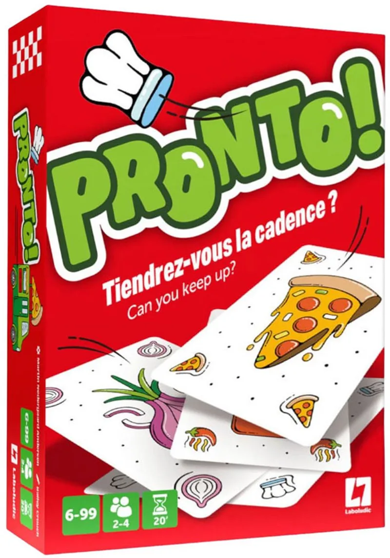 Kaartspel Pronto från Geronimo Games – kartong