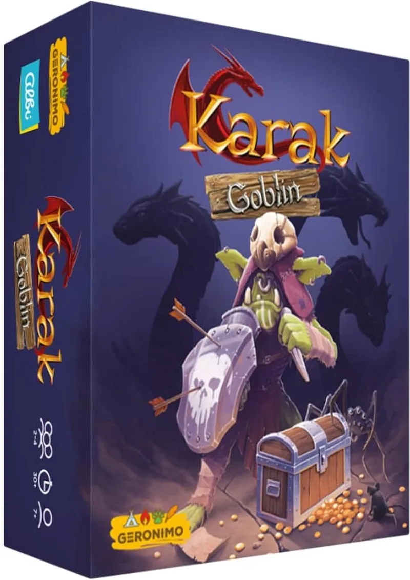 Karak Goblin - Geronimo Games - Kaartspel - Dungeon spel - vanaf 7 jaar oud - van 2 tot 4 spelers from Geronimo Games – box