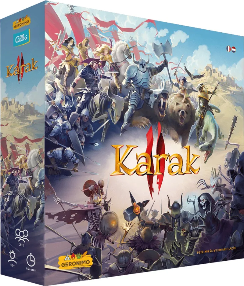 Karak II - Geronimo Games - Bordspel - vanaf 10 jaar oud - van 2 tot 5 spelers from Geronimo Games – box