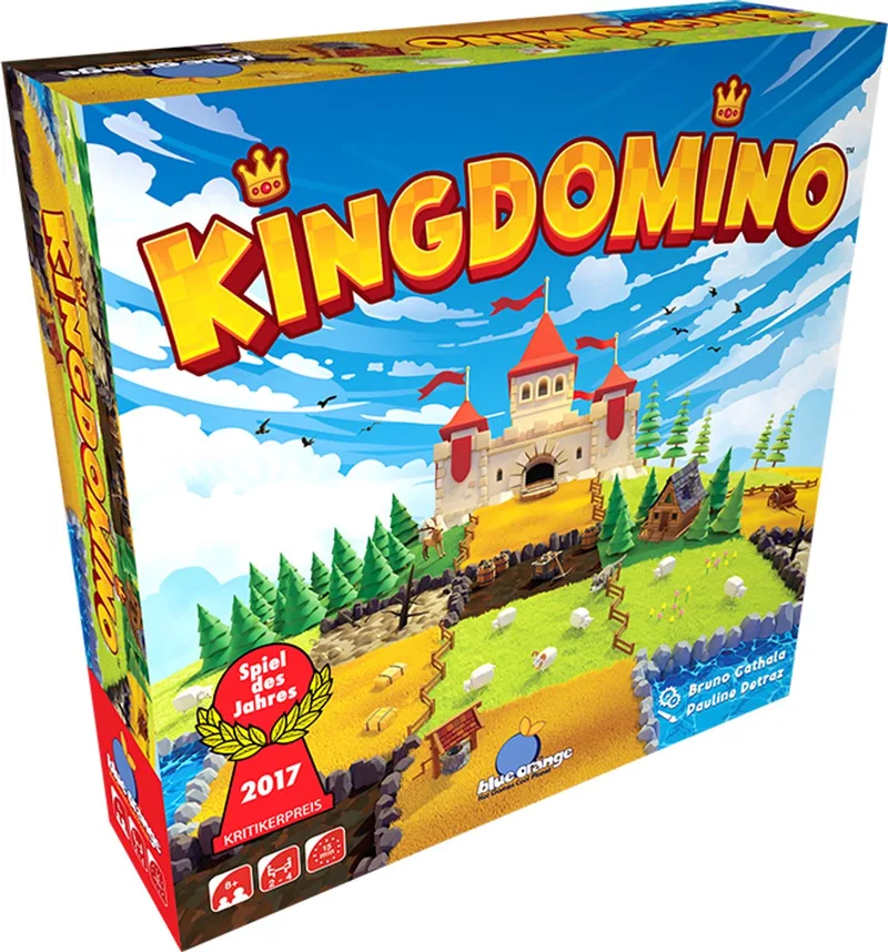 KINGDOMINO - GERONIMO GAMES - BLUE ORANGE - VANAF 8 JAAR OUD - VAN 2 TOT 4 SPELERS - TILES - PLACEMENT from Geronimo Games – box