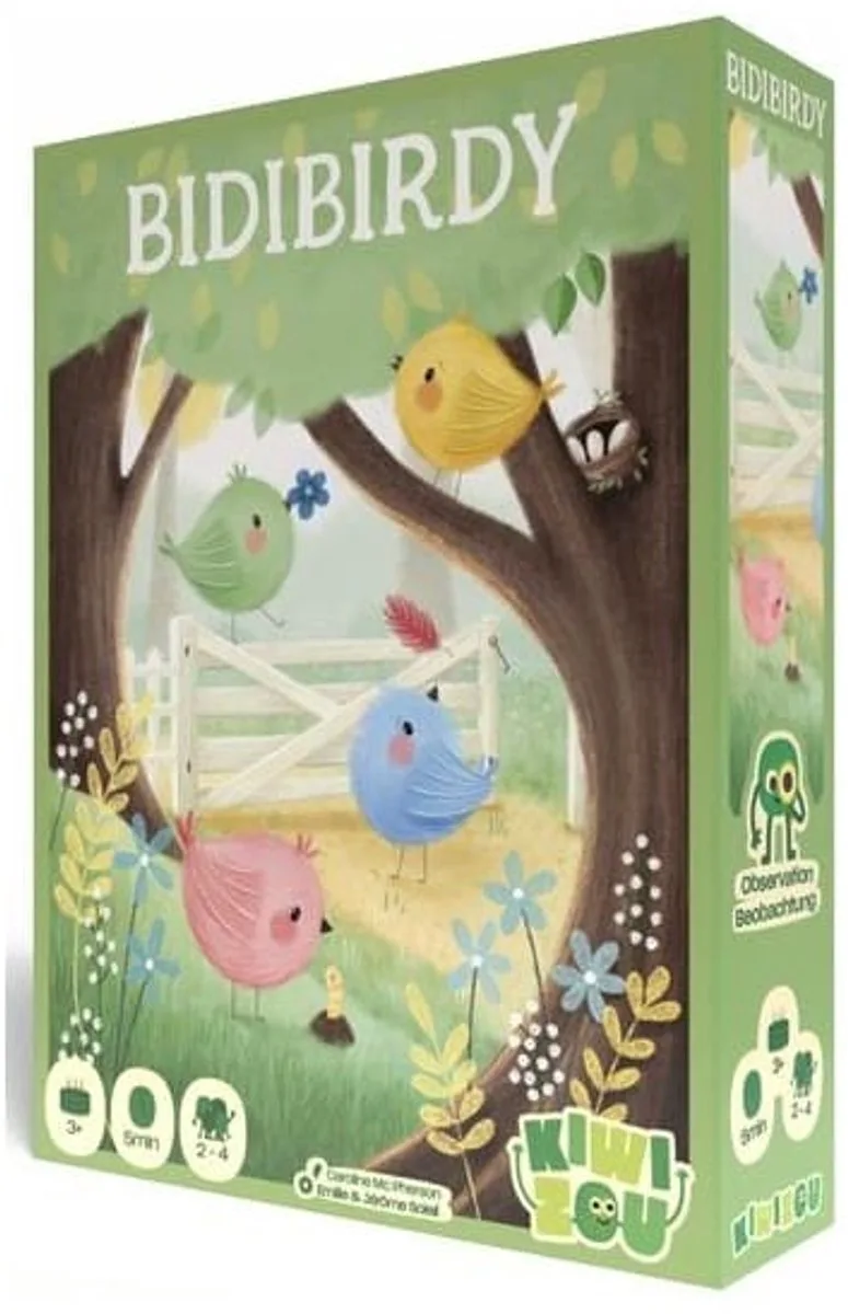 KiwiZou Kaartspel Bidibirdy from Geronimo Games – box