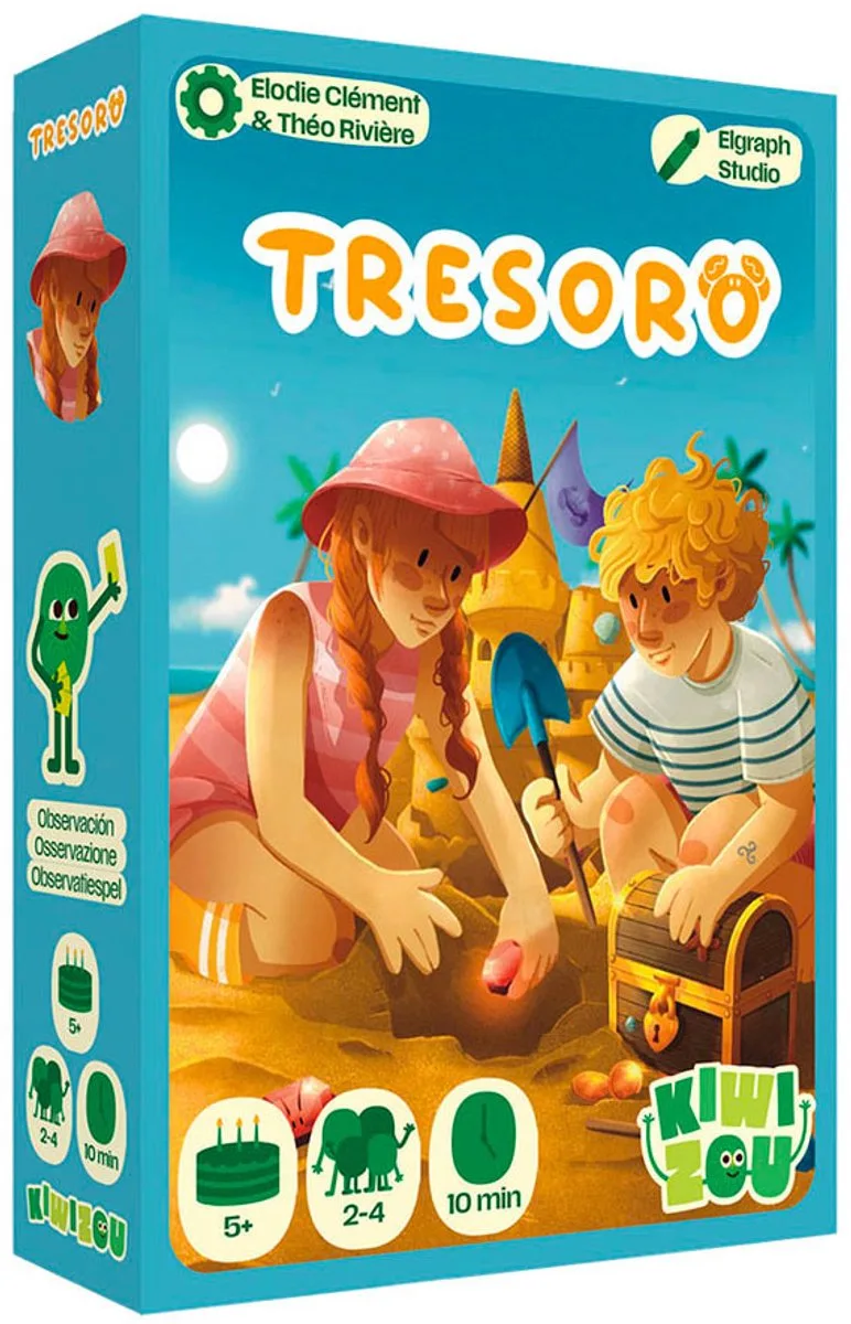 KiwiZou Trésoro Kaartspel from Geronimo Games – box