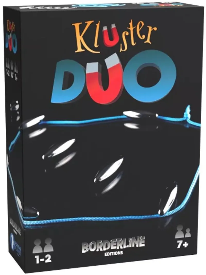 Kluster DUO - Geronimo Games - Gezelschapsspel - Magnetenspel - 1 tot 2 spelers - vanaf 7 jaar from Geronimo Games – box