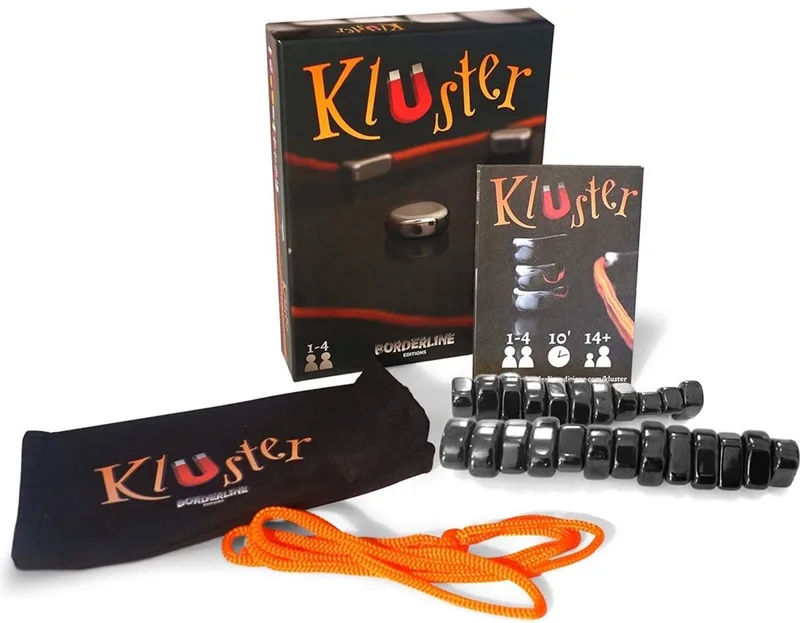 Kluster - Geronimo Games - Gezelschapsspel - Magnetenspel - 1 tot 4 spelers - vanaf 14 jaar from Geronimo Games – box