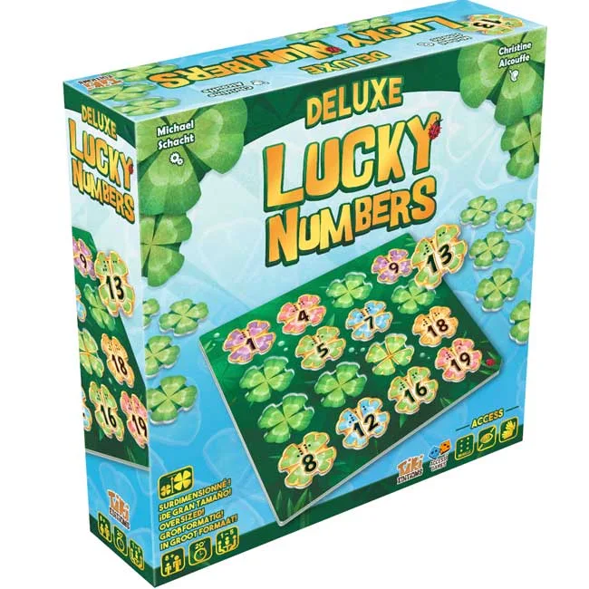 Lucky Numbers Deluxe de Geronimo Games – boîte