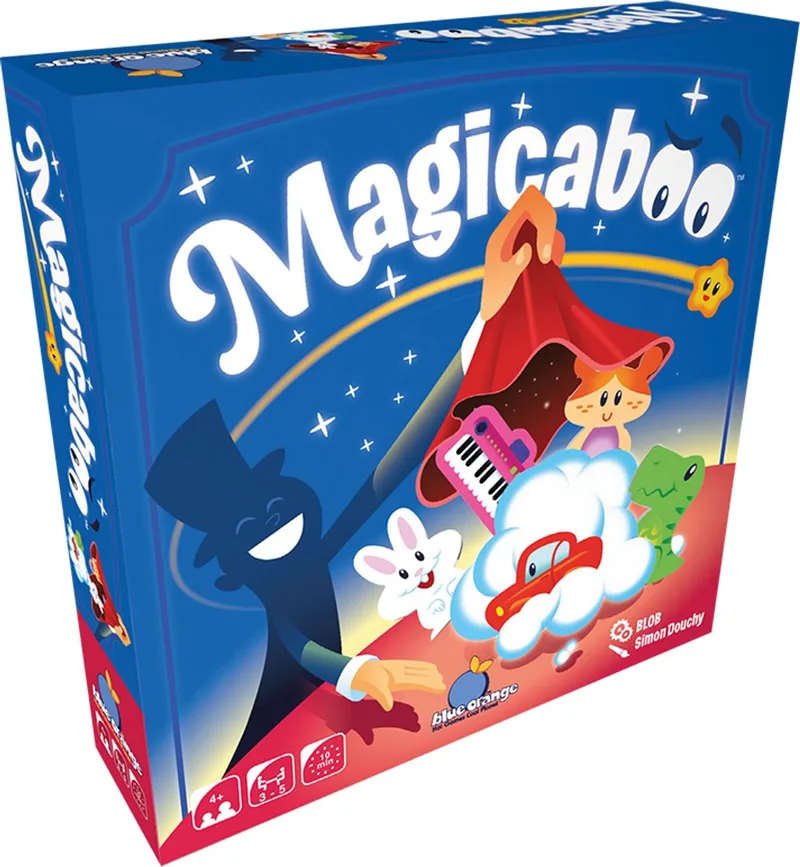 MAGICABOO - BLUE ORANGE - GERONIMO GAMES - KINDERSPEL - VANAF 4 JAAR - VAN 3 TOT 5 SPELERS from Geronimo Games – box