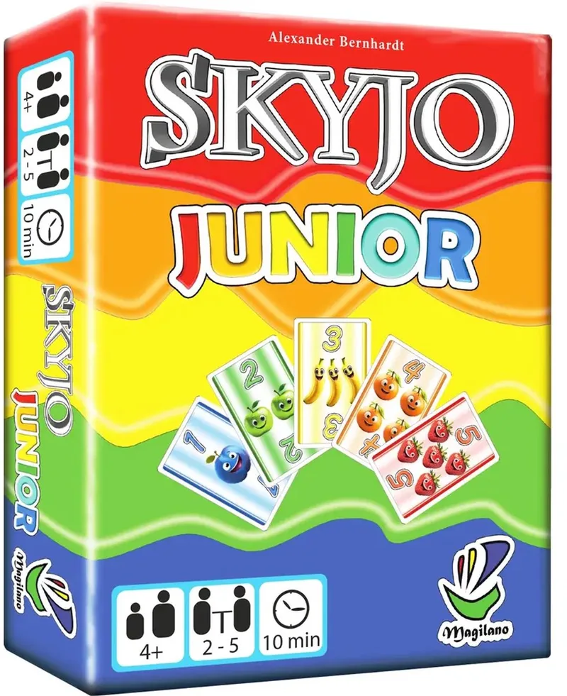 Magilano - Skyjo Junior - Kaartspel - kinderspel - vanaf 4 jaar oud from Geronimo Games – box