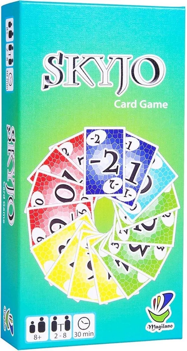 Magilano - SKYJO Kaartspel - Gezelschapsspel - 2-8 spelers - vanaf 8 jaar - Magilano from Geronimo Games – box