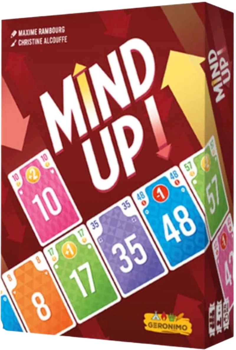 Mind Up - Geronimo Games - Kaartspel - vanaf 8 jaar oud - van 3 tot 6 spelers de Geronimo Games – boîte