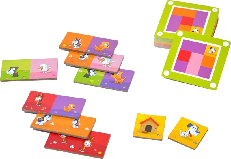Mindo: Dogs van Geronimo Games, editie Multicolor – doos