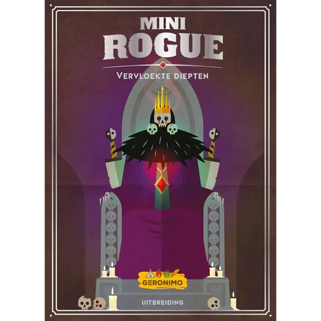 Mini Rogue: Vervloekte Diepten uitbreiding from Geronimo Games – box