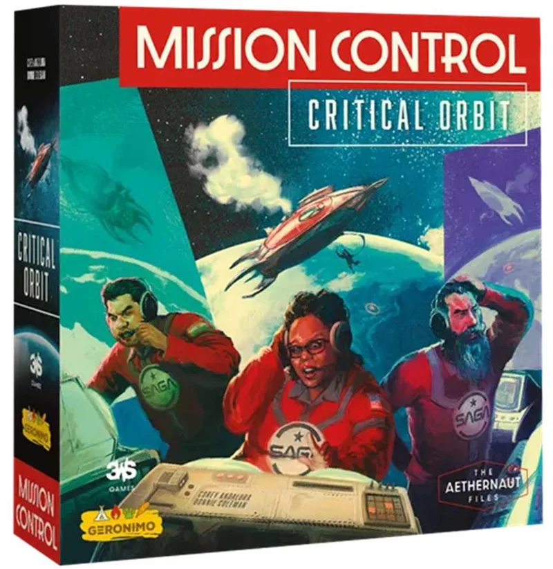 Mission Control: Critical Orbit - Geronimo Games - Dobbelspel - coöperatief - 2-4 spelers - 12+ fra Geronimo Games – æske