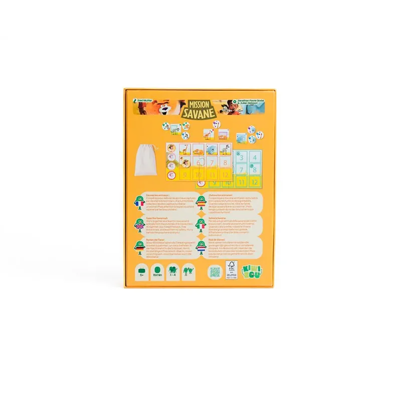 Kiwizou Jeu De Société Mission Savane de Geronimo Games – boîte 2 sur 6