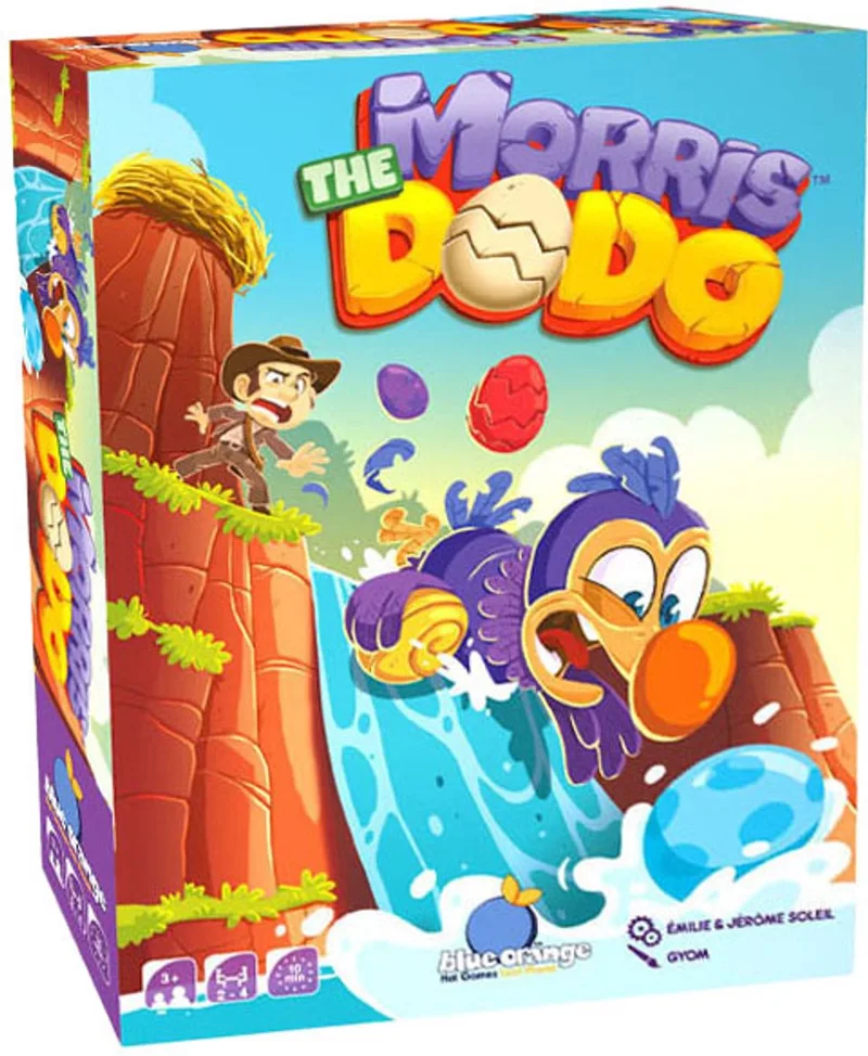 Morris the Dodo - Geronimo Games - Blue Orange - Kinderspel - Bordspel - Geschikt vanaf 3 Jaar - 2-4 Spelers - from Geronimo Games – box