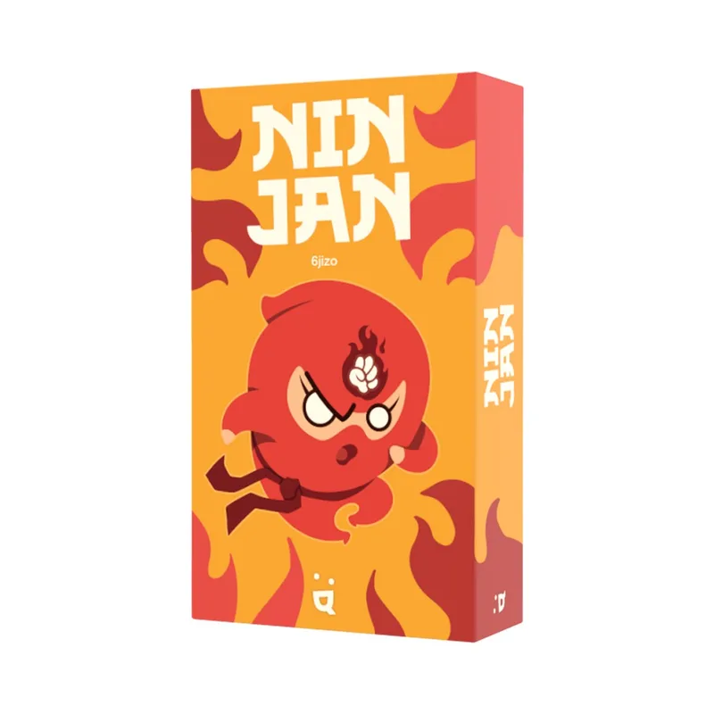 NINJAN - Geronimo Games - Helvetiq - pocket kaartspel - vanaf 7 jaar oud - van 2 tot 5 jaar oud from Geronimo Games – box