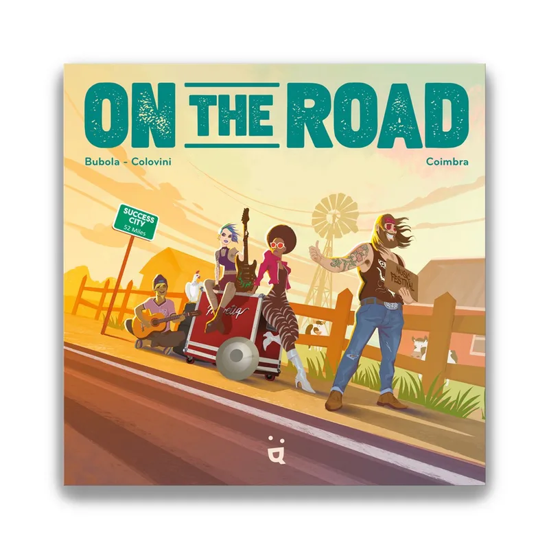 On the Road - Bordspel fra Geronimo Games – æske