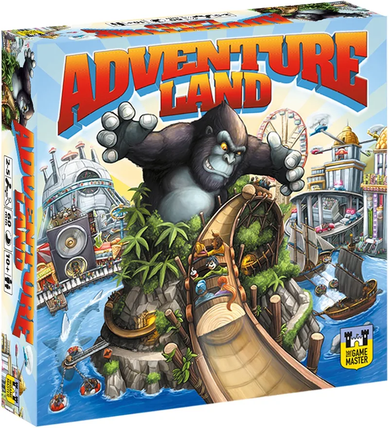 Overige Merken The Games Master Adventure Land fra Geronimo Games – æske
