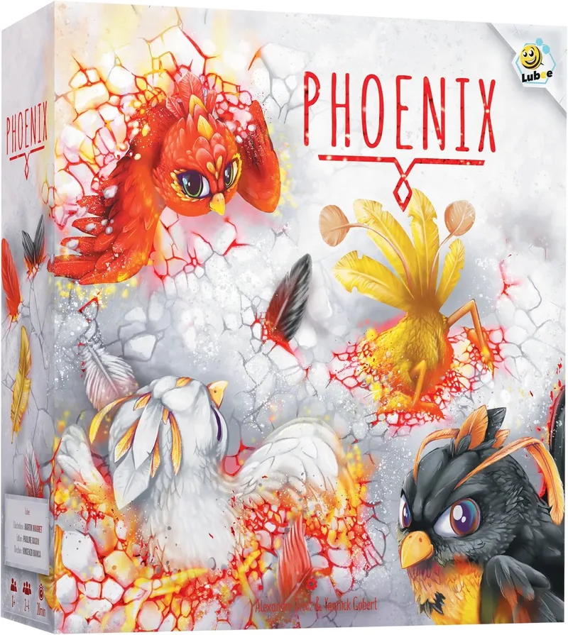 PHOENIX - Geronimo Games - Lubee - Bordspel - vanaf 8 jaar oud - van 2 tot 4 spelers from Geronimo Games – box