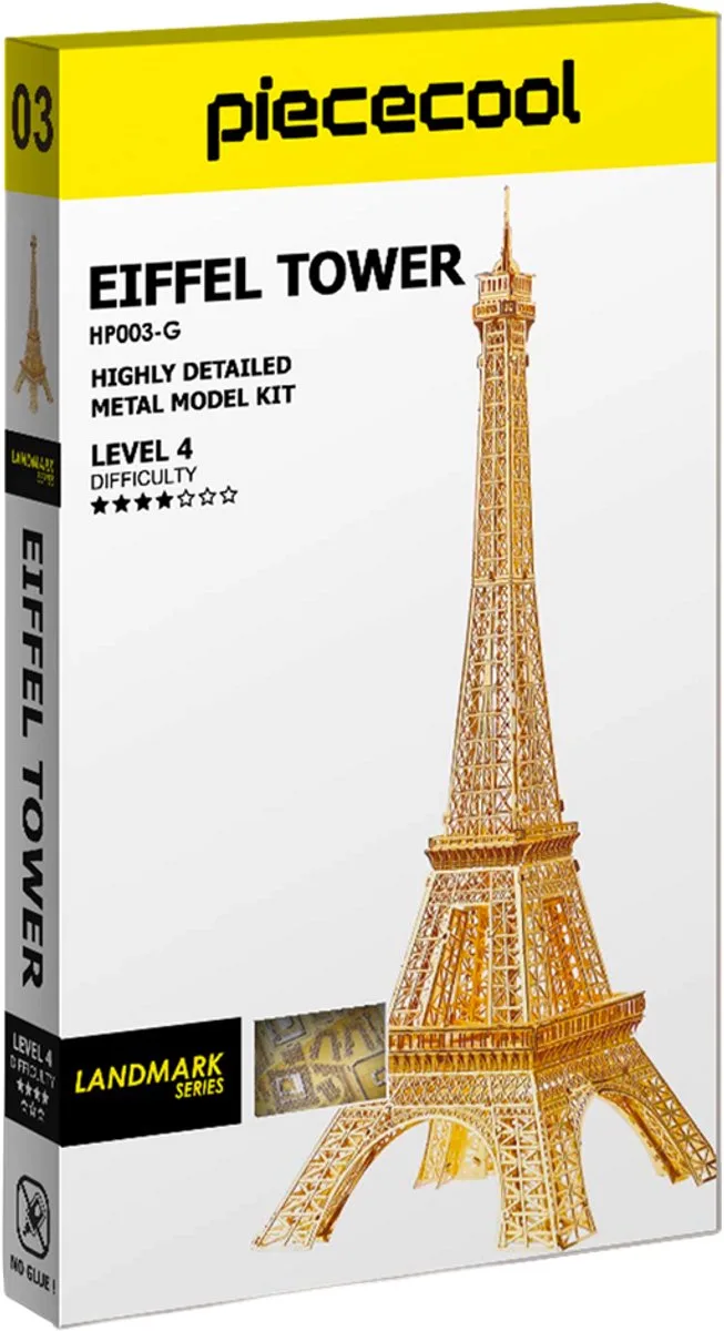 PIECECOOL - Eiffel Tower Large from Geronimo Games – box