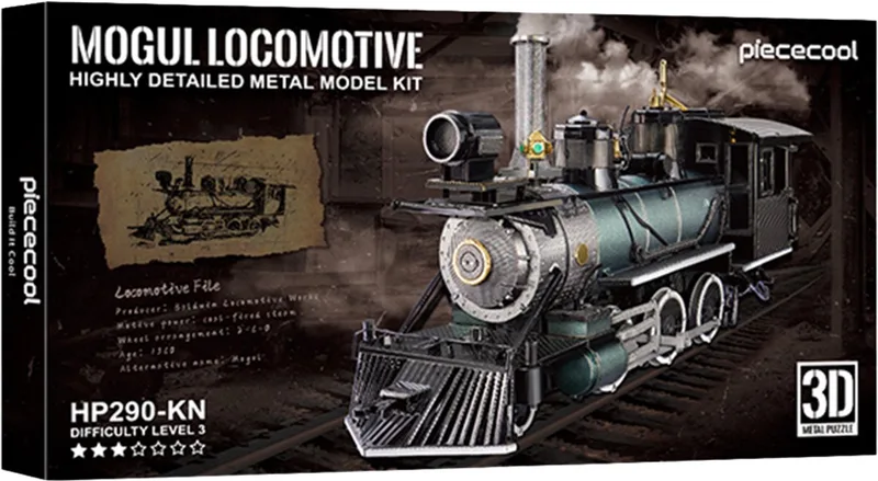 PIECECOOL - Mogul Locomotive from Geronimo Games – box