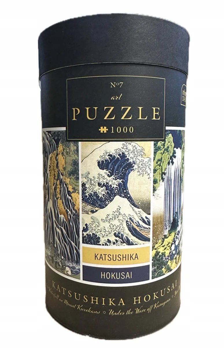 PUZZLE - 1000 STUKJES - Interdruk Puzzel ART N.7 1000 Stukken - Japanse Kunst van Geronimo Games, editie Groen – doos 1 van 2